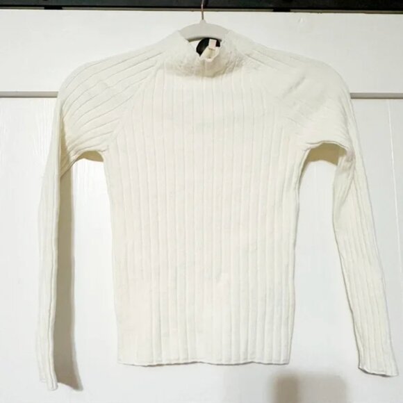 Sezane Charly Jumper Sweater Ecru White Size XS - Picture 3 of 4